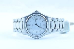 EBEL OROLOGIO DA UOMO 1911 SENIOR AUTOMATICO ACCIAIO/IN ACCIAIO OTTIMO STATO image 1