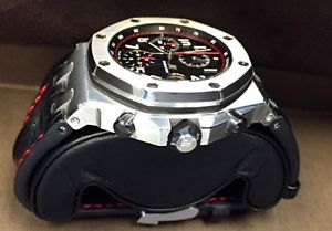 Audemars Piguet Royal Oak Offshore Watch - Box & Papers - Black Dial - 26470STO