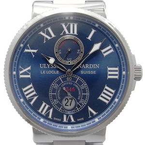 Free Shipping Pre-owned Ulysse Nardin Maxi Marine Chronometer 1846 AutomaticRoll