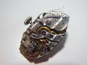 Antique EBEL Watch Movement 18 Jewels 24.50MM x 13.50mm Possibly Patek Made 1920