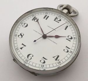 * 64 mm ULYSSE NARDIN CHRONOMETRE POCKET WATCH !!!