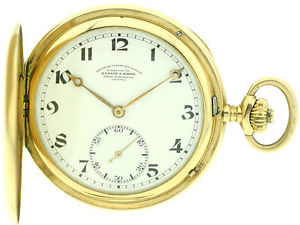 A. Lange & Söhne Savonette in DUF Qualität, 585/14k Gold Gehäuse Ø 50mm 84,6g