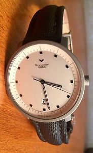 Ventura V-Matic EGO Titanium Watch Automatic COSC Chronometer Hannes Wettstien