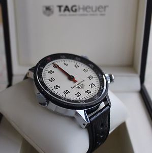 NICE VINTAGE HEUER GAME MASTER JUMBO WRIST STOPWATCH RALLY RACE DRIVER AUTAVIA