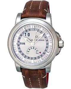 CARL F. BUCHERER PATRAVI CALENDAR DAY DATE WEEK AUTOMATIC MEN'S WATCH $10,300