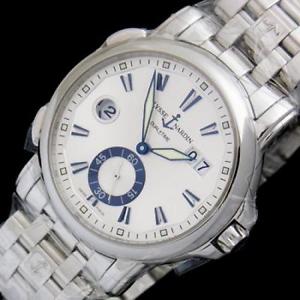 Free Shipping Pre-owned Ulysse Nardin Dual Time 42mm 243-55-7/91 Automatic Roll