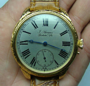 vintage Germany mens watch Glashutte (J.Assmann)