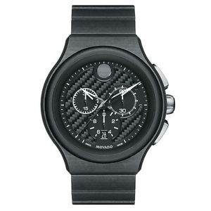 MOVADO MEN'S GREY TITANIUM BRACELET & CASE SWISS QUARTZ WATCH 0606929