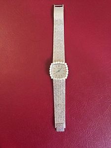 Orologio in Oro 18 Kt e diamanti Piaget Raro anni 60-Watch white gold & diamonds