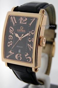 Gevril Avenue Of Americas 5101 18k Rose Gold + Winding Box