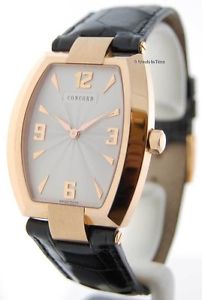 Concord La Scala Tonneau Mens 18k Rose Gold Box/Papers