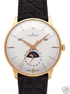 Auth JUNGHANS "Meister" 027 / 7203.00 SS x Leather Automatic, Men's watch