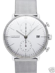 Auth JUNGHANS "Max Bill Chronoscope" 027 / 4600.00M Automatic, Men's watch