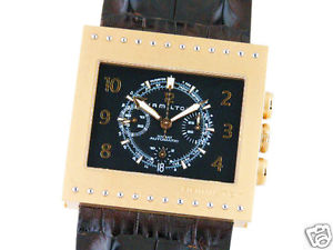 Auth HAMILTON "Khaki Cord-Breaker"  H79636533  Automatic, Men's watch