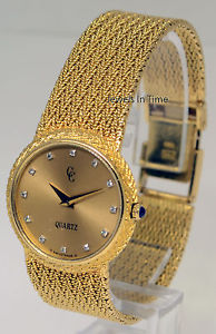 Concord CC Ladies 18k Yellow Gold Dress Watch Quartz
