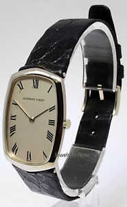 Audemars Piguet Vintage Mens 18k White Gold Windup Watch & Case