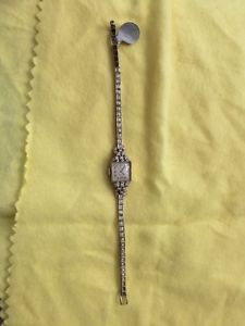 Movado Ladies 14k White Gold Diamond Watch
