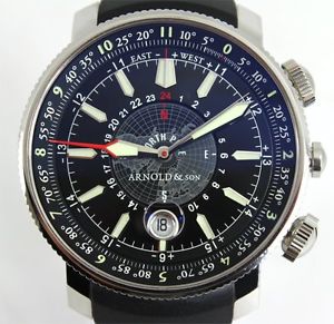 XXL FANTASTIC ARNOLD & SON LONGITUDE 45MM ORIGINAL BOX PAPERS TAGS RRP 6000£ !!