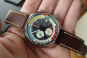 Wakmann Regate Watch Near-Mint Condition w/ Box, Manual & Orig Bracelet!