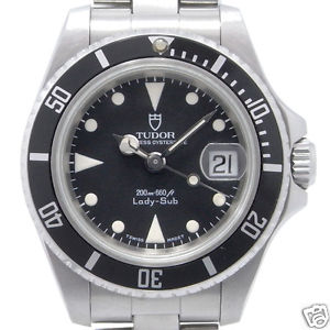 Auth TUDOR "Princess" Lady-Sub 96090 Oyster Date Automatic, Women's watch