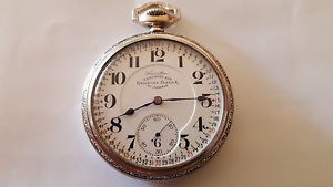 HOLY GRAIL HAMILTON 21 JEWEL ADJUSTED FOR RAILWAY SERVICE RAILROAD WATCH 3☆ L@@K