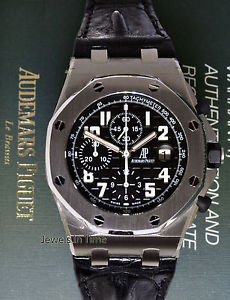Audemars Piguet Royal Oak Offshore Chronograph Watch Box/Papers 26170ST.OO.D101