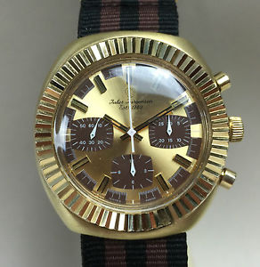 Vintage Jules Jurgensen Charles Gigandet Valjoux 72 Chronograph Chrono