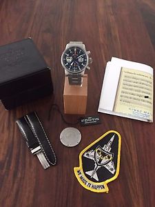 Fortis Flieger Chronograph Automatik ETA 7750 Geschwaderuhr 72 gebaut RAR Sinn