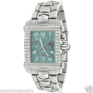 CHARRIOL COLVMBVS 060CXL-0 Chrono Men's Stainless Steel Diamond Watch