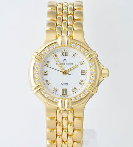 Maurice Lacroix Calypso 18K massiv Gold Brillantlünette