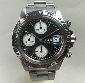 Vintage Tudor Chronograph  Big Block  Floating Chrono