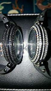 2 AZ & CO DIAMOND WATCHES 5.50 CT each 11.00 TCW EXCELL COND.  Joe Rodeo, Benny