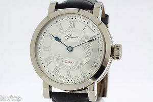 PREMIERS Huge solid 18K White Gold Watch E. Gubelin Pocket Watch Movement (1868)