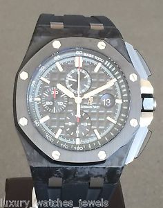 AUDEMARS PIGUET ROYAL OAK OFFSHORE CARBON CERAMIC CHRONOGRAPH REF 26400AU