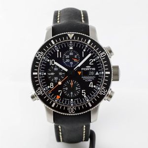 Fortis B-42 Official Cosmonauts Chronograph Alarm Men's Luxury Sports Watch