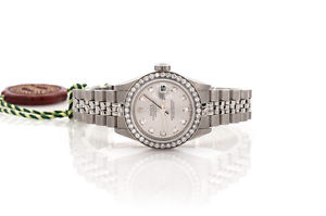 Ladies Rolex Datejust 69174 Silver Dial 26MM in Stainless Steel Auto