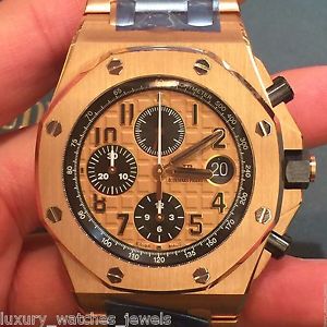 AUDEMARS PIGUET ROYAL OAK OFFSHORE 18K RG CHRONOGRAPH 26470OR.OO.1000OR.01