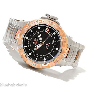 NEW INVICTA MEN'S SUBAQUA "V" VALGRANGES AUTO BRACELET WATCH