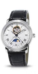 Free Shipping Pre-owned Frederique Constant Classic Heartbeat Moon Phase Date