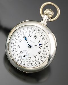 Antique Waltham Coin Silver Railroad Pocket Watch