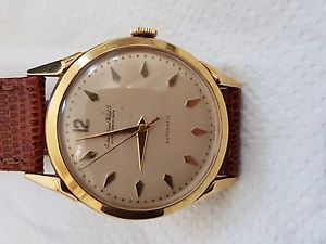 IWC Vintage 18k Gold Cal. 852 50's- IWC Schaffhausen Cal.852 Pellaton Automatic