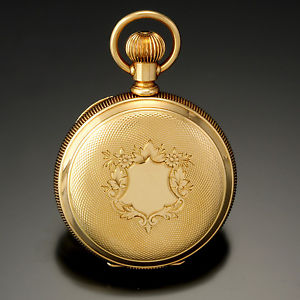 Mint Non-Magnetic Watch Co. 14K Gold Hunter Case Pocket Watch | 18 Size 15 Jewel