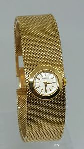 Vintage Artdeco Gubelin Ladies Watch in 18K Yellow Gold 41.5gr