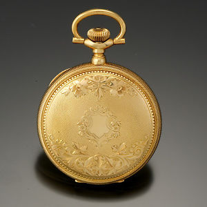Mint 14K Gold Hunter Case Elgin Pocket Watch | 16 Size 15 Jewel Fancy Dial