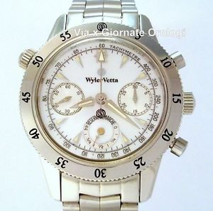 Wyler Vetta Trafalgar Chrono Riserva di Carica Automatico  Acciaio