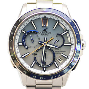 New CASIO OCEANUS OCW-G1100C-7AJF GPS Hybrid Radio Waves Solor  Men's Watch