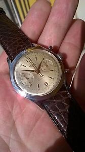 Vetta vintage watch chronograph Valjoux 23 RARE Case Waterproof Antimagnetic!
