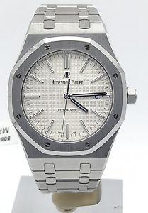 Audemars Piguet Royal Oak 15400ST.OO.1220ST.02 Silver Dial Purchased May 2017