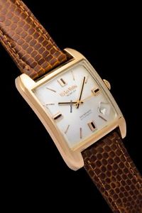 WYLER VETTA CIOCCOLATONE DIADATO AUTOMATIC WATCH IN PINK GOLD