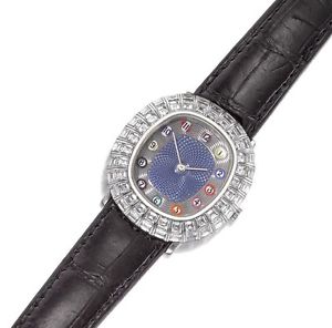 Audemars Piguet Limited Edition 1/1 Gold Diamond & Enamel Billiards Wristwatch